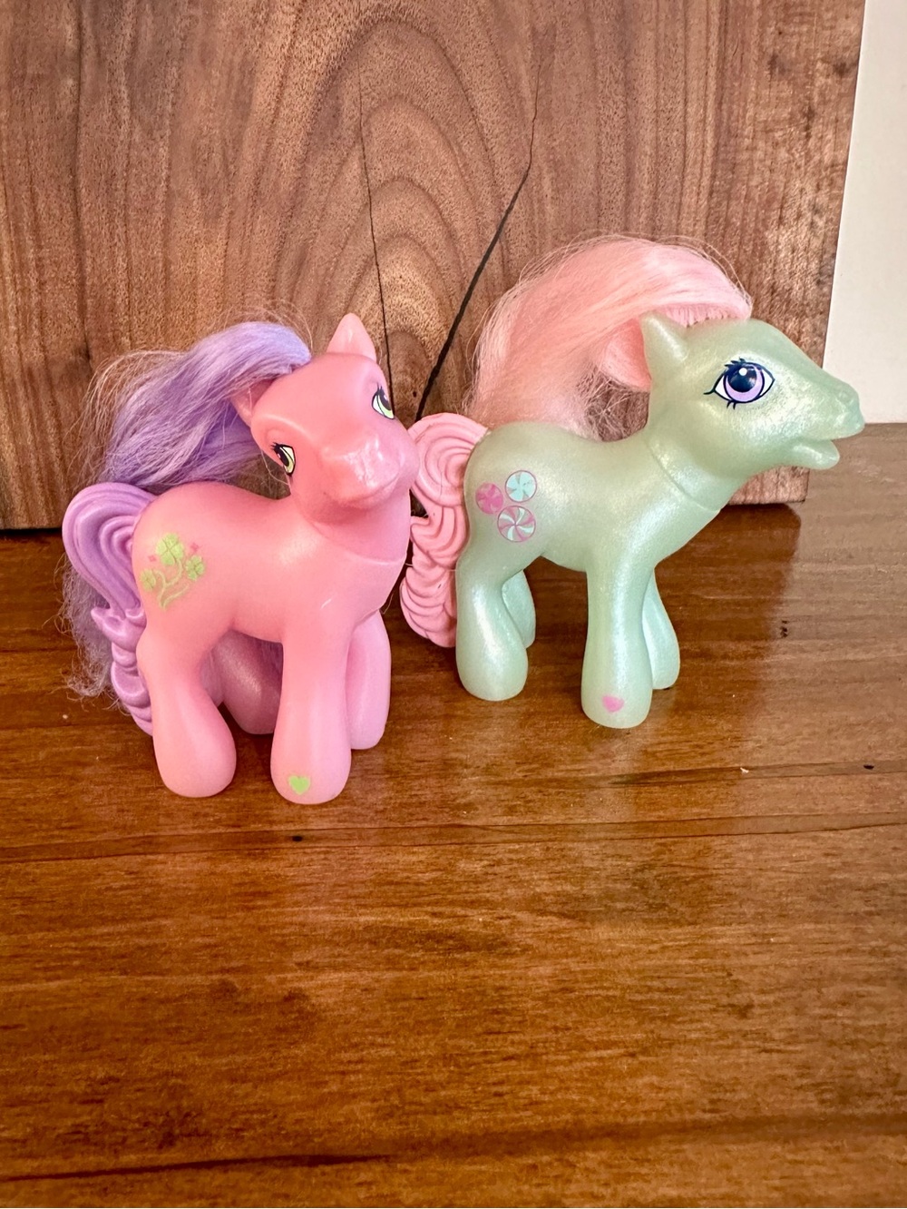 Hasbro 2005 My Little Pony Serendipity & Minty G3 McDonald's Toy Set Of 2